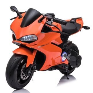 VENTA MOTO DUCATI STYLE SUPERBIKE 24V AZENO STREET FIGHTER 15-19KM/H, NARANJA, MOTOR 250W- LEG-6950764